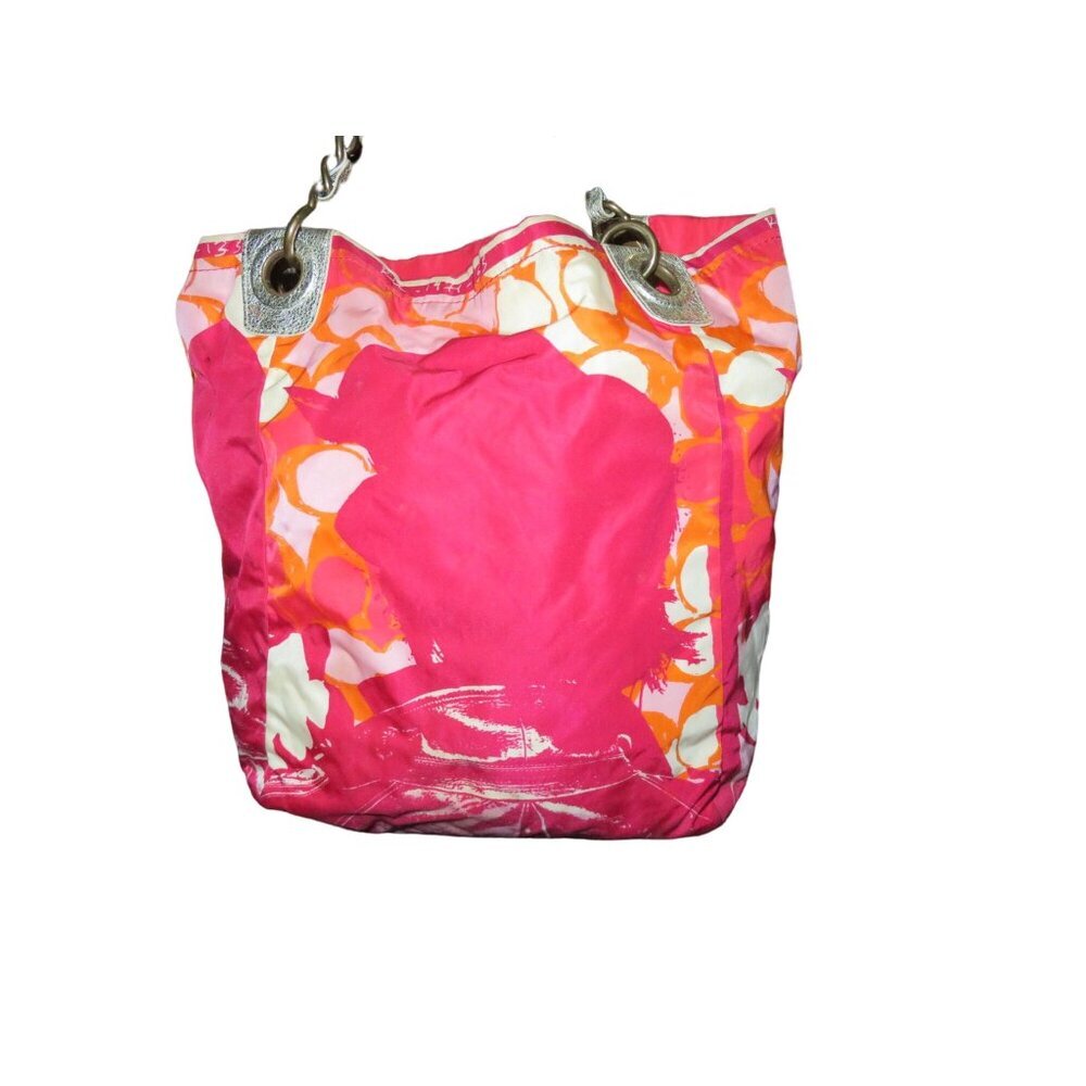 Coach Limited Edition Parker Laughing Girl  Bonnie Cashin Chain Handle Tote Bag - Picture 2 of 15